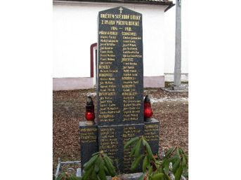 pomník padlých WWI, Předslavice