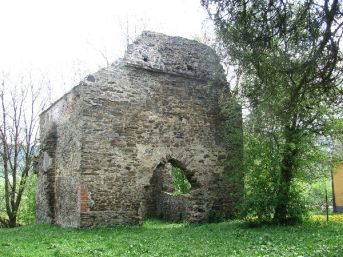 zřícenina kostela sv. Markéty, Poleň