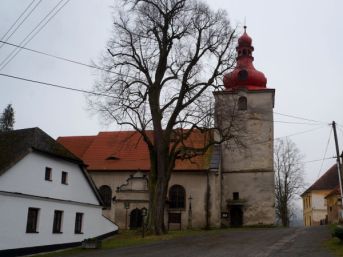 kostel Všech Svatých, Poleň