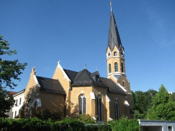 evangelický kostel Vzkříšení, Deggendorf (D)