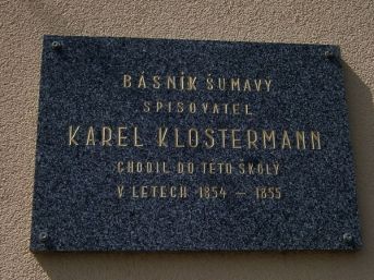 pamětní deska Karel Klostermann, Nezamyslice