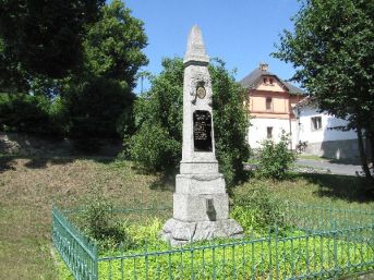 pomník padlých WWI, Chanovice