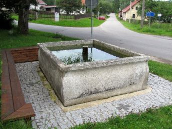 kašna České Žleby