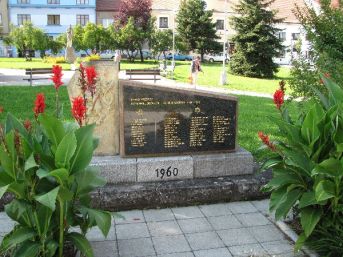 pomník obětem nacismu, Přeštice