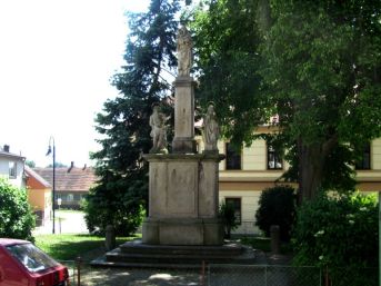 sousoší Blahoslavené P. Marie, Radomyšl