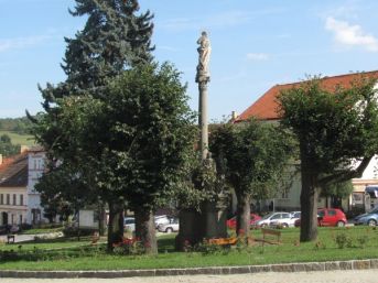 Mariánský sloup, Volyně