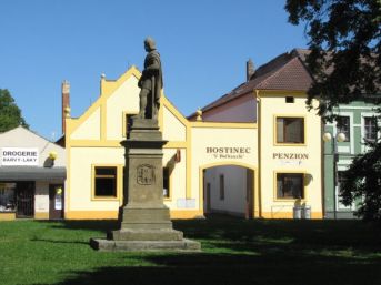 pomník Jana Žižky, Borovany