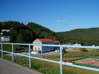 expozice vodní elektrárny Lipno nad Vltavou