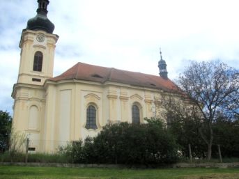 kostel sv. Jana Křtitele, Město Touškov