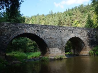 kamenný most Střela, Rabštejn nad Střelou