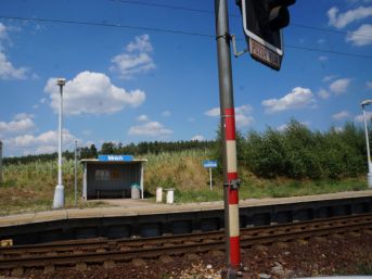 vlaková zastávka Mnich