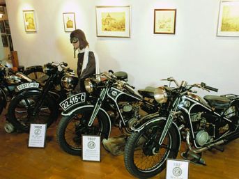 muzeum historických motocyklů, Český Krumlov