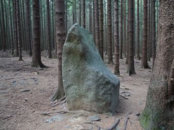 Měsíční menhir, Javorník