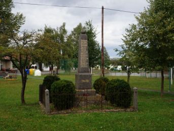 pomník padlých WWI, Údraž