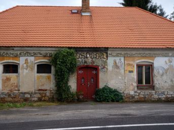 malovaná Koláříkova hospoda, Dolní Novosedly