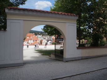 jezuitská zahrada, Český Krumlov