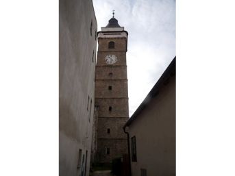 věž městská kostela Nanebevzetí Panny Marie, Slavonice