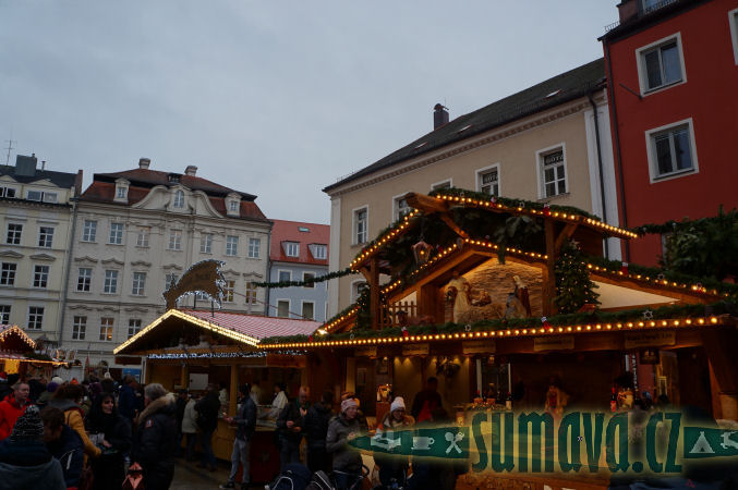 adventní trhy Regensburg (D)