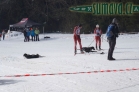 Belvederský sprint, 1. skijöringový závod na Železnorudsku