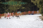 Belvederský sprint, 1. skijöringový závod na Železnorudsku