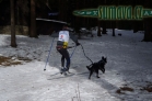 Belvederský sprint, 1. skijöringový závod na Železnorudsku