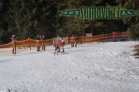 Belvederský sprint, 1. skijöringový závod na Železnorudsku