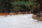 Belvederský sprint, 1. skijöringový závod na Železnorudsku