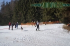 Belvederský sprint, 1. skijöringový závod na Železnorudsku