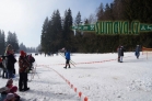 Belvederský sprint, 1. skijöringový závod na Železnorudsku