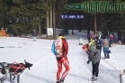 Belvederský sprint, 1. skijöringový závod na Železnorudsku