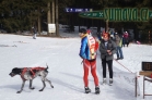 Belvederský sprint, 1. skijöringový závod na Železnorudsku