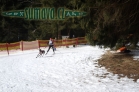 Belvederský sprint, 1. skijöringový závod na Železnorudsku