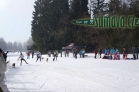 Belvederský sprint, 1. skijöringový závod na Železnorudsku