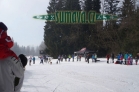 Belvederský sprint, 1. skijöringový závod na Železnorudsku