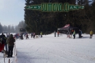 Belvederský sprint, 1. skijöringový závod na Železnorudsku