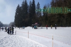 Belvederský sprint, 1. skijöringový závod na Železnorudsku