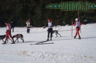 Belvederský sprint, 1. skijöringový závod na Železnorudsku