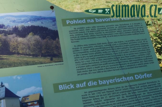 dřevěná vyhlídková plošina, České Žleby