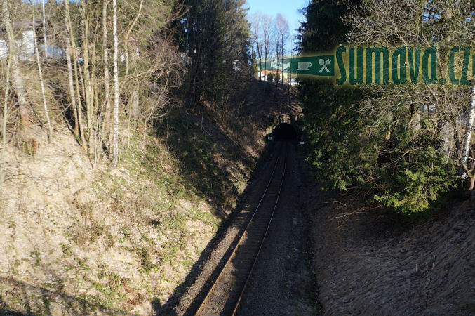 železniční tunel Železná Ruda