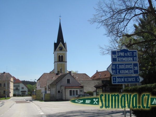 Černá v Pošumaví
