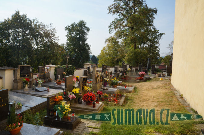 hřbitov Putim