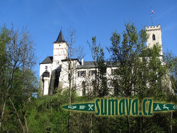 hrad Rožmberk nad Vltavou