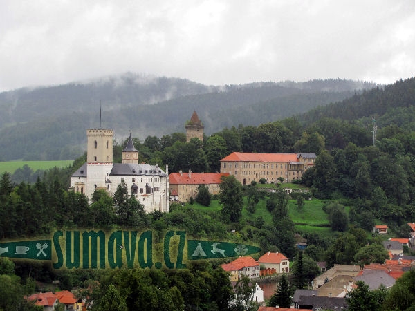 hrad Rožmberk nad Vltavou