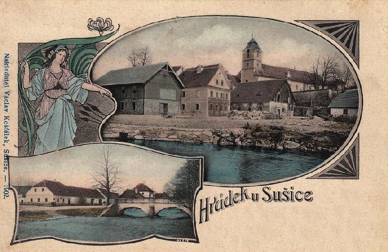 Hrádek u Sušice (historické)