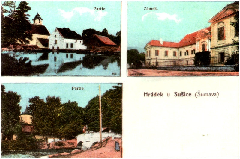 Hrádek u Sušice (historické)