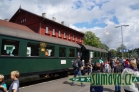 jízdy parního vlaku, Localbahnmuseum 2014