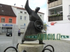 kašna s vrhačkou knedlíků, Deggendorf (D)