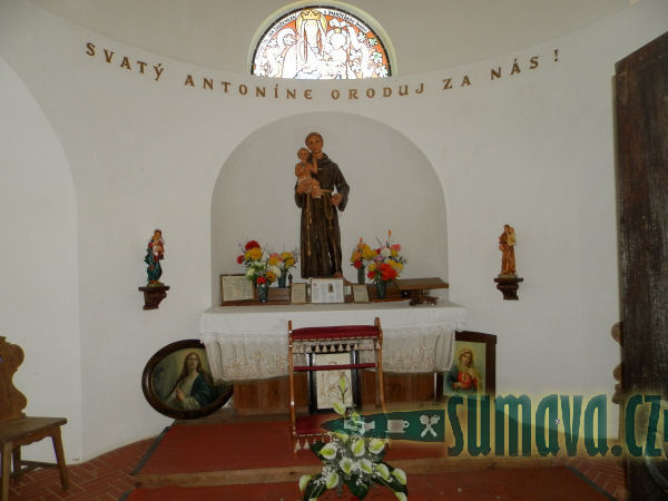 kaple sv. Antonína Paduánského, Javorník