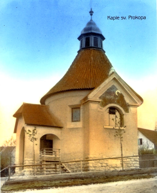 kaple sv. Prokopa, Pec (historické)