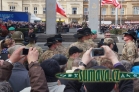 konvoj Dragoon Ride u památníku Díky, Ameriko!, Plzeň